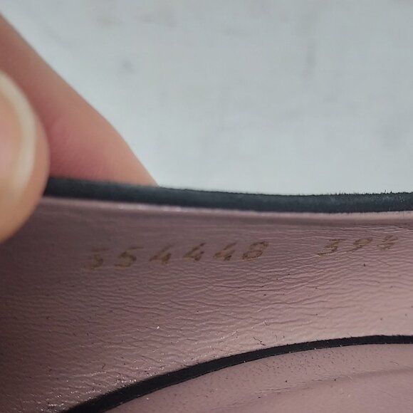 Gucci Marmont Horsebit Suede Platform Heel Pump Shoe - Picture 3 of 11